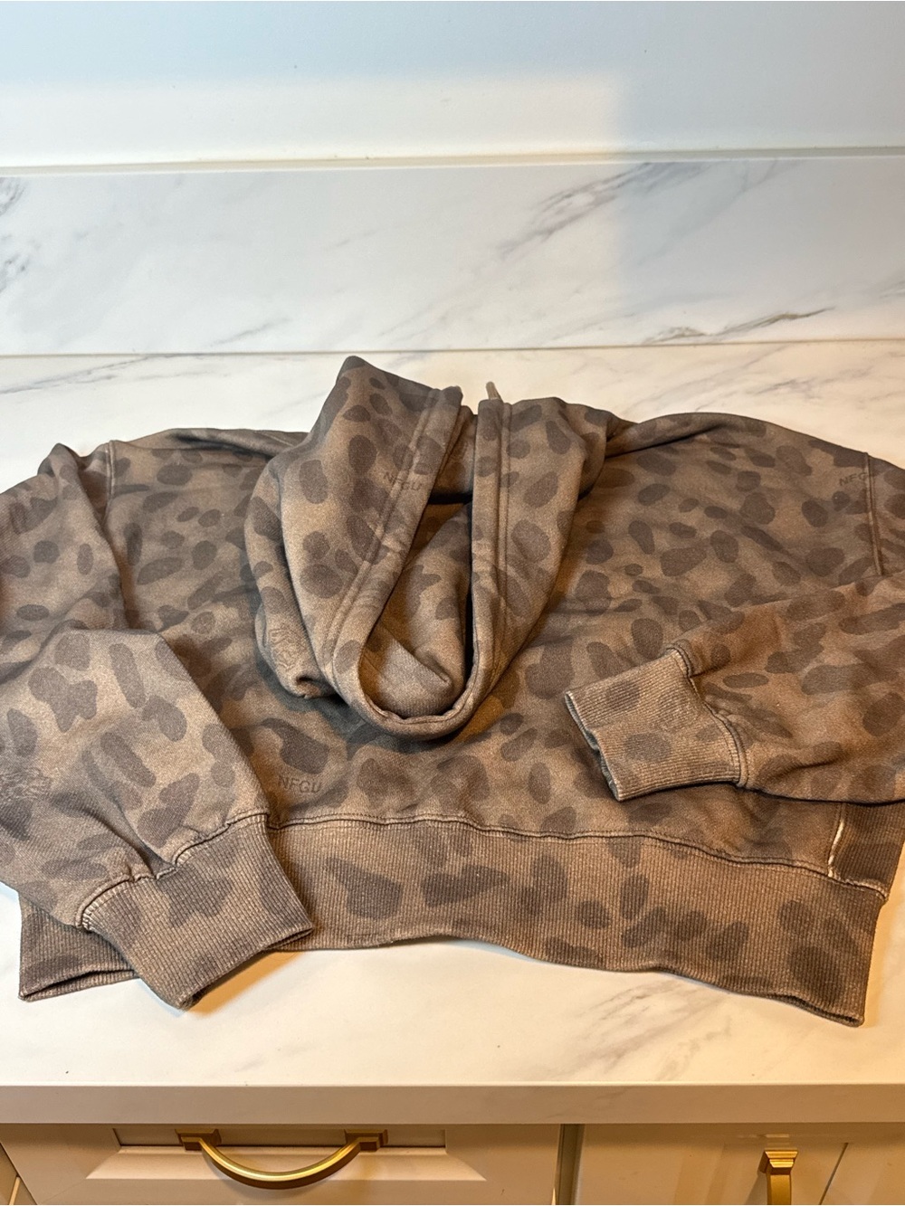 Darc sport she cheetah brown cropped jacket - Picture 7 of 8